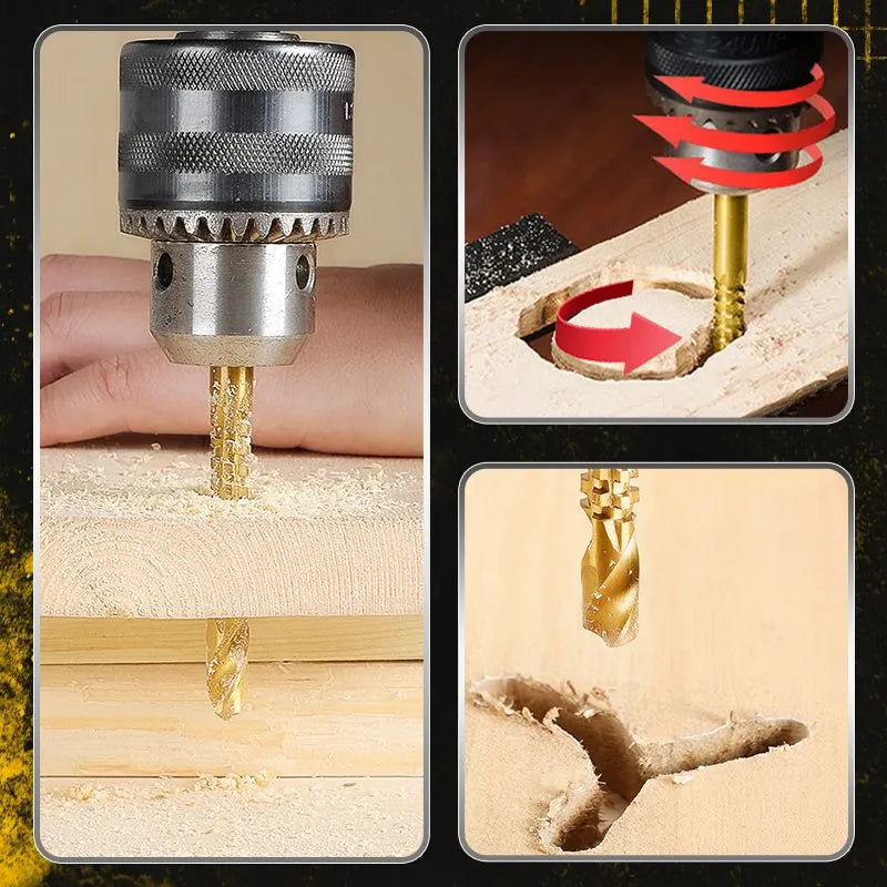Twist Drill Bit Set Power Tool Accessories(6 Pcs )